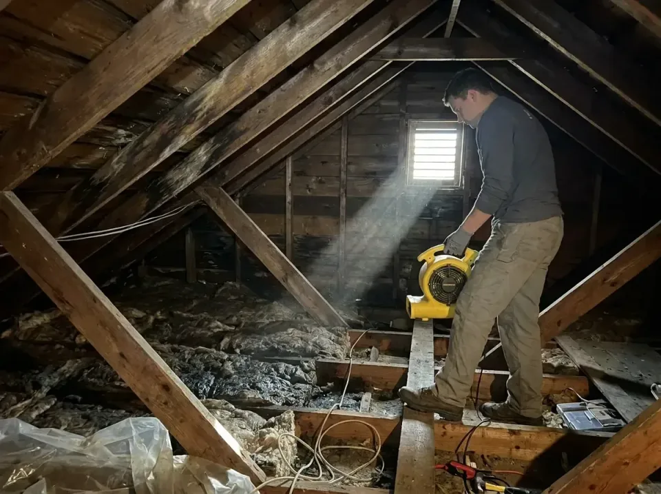 attic-water-damage-drying-proc-007 — frequently asked questions, Emergency Water Extraction & 24/7 Flood Response in Forks,…